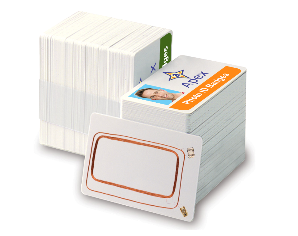 employee id stack rfid badge printing software rfid card stack