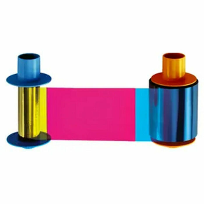 Fargo 045714 ECO YMCKO Half Panel Printer Ribbon
