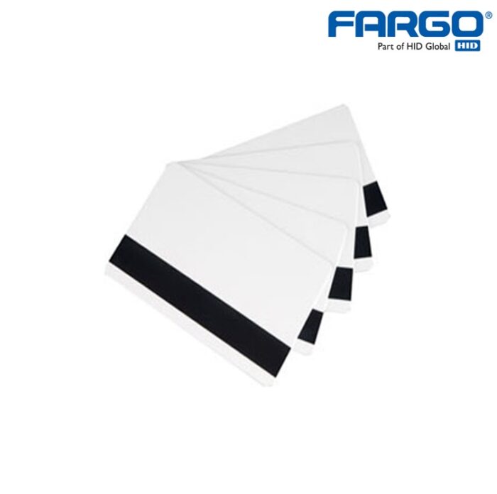 Fargo CR80 Premium PVC UltraCards with HiCo Mag Stripe